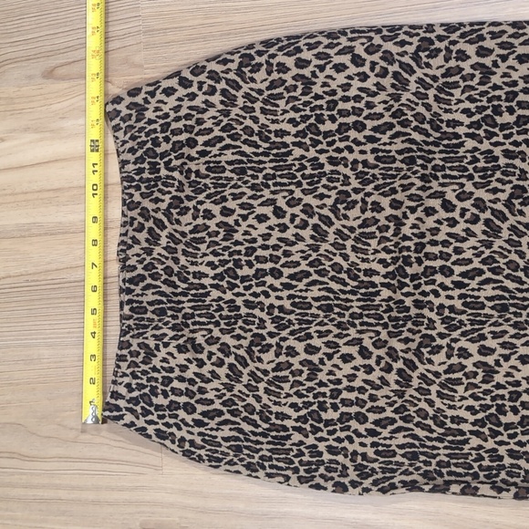Briggs Leopard Print Cotton Mini Skirt - Picture 4 of 6